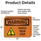 Signmission 5 in Height, 7 in Width, Vinyl Decal, Rectangle OS-2PACK-WS-D-57-L-12945 - alternate 4